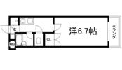 ハーベストコート二条の間取り画像