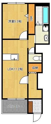 レクエルド守恒の間取り画像