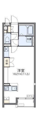 レオネクストAquaの間取り画像