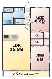 リーフライツの間取り画像