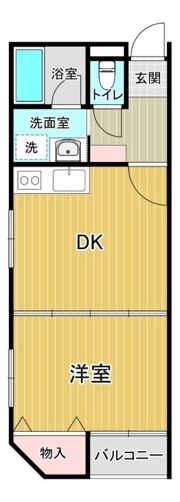 シャトレ山王ビルの間取り画像