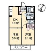 プログレスA棟の間取り画像