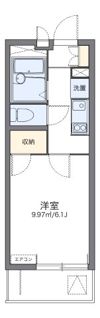 レオパレスルーブルⅡの間取り画像