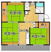 ビレッジハウス日明3号棟の間取り画像