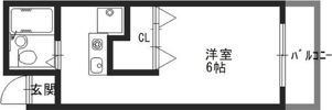 シャトレー西小路の間取り画像