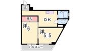 三葉ハイツの間取り画像