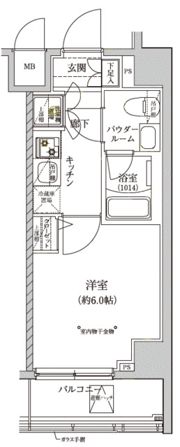 レアライズ新丸子の間取り画像