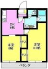 アシュレ並榎の間取り画像