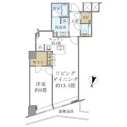 BrilliaTower堂島の間取り画像