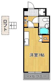 カルチェ・ブランの間取り画像
