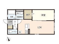 WITH HEIM Kの間取り画像