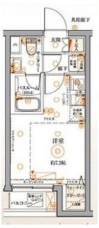 クレヴィスタ品川西大井の間取り画像