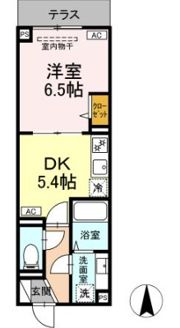 ルリアン北小岩Ⅲの間取り画像