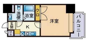 ダイナコートエスタディオ大濠公園2の間取り画像