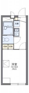 レオパレスFKⅡの間取り画像