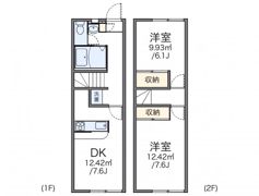 レオパレスフダザの間取り画像