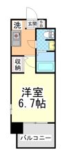 ライジングコート深江本町フラワーパークの間取り画像