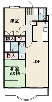 エムサンコートの間取り画像