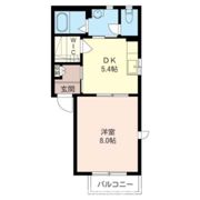ラ・クレール Aの間取り画像