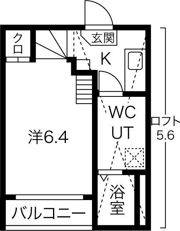 K&K Dream 今池の間取り画像