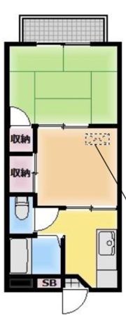 シティハイツ森崎の間取り画像