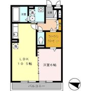 パルミラ弐番館の間取り画像