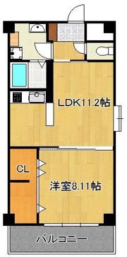 木下鉱産ビルVの間取り画像