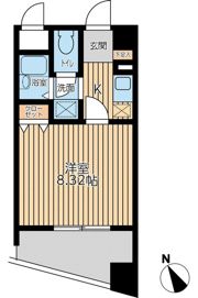 アブレスト西日暮里の間取り画像