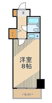 シルキーハイツ九段南2号館の間取り画像