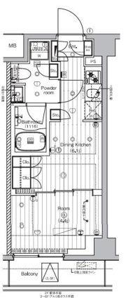PREMIUM CUBE 王子神谷の間取り画像