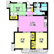 城東町ハイツの間取り画像
