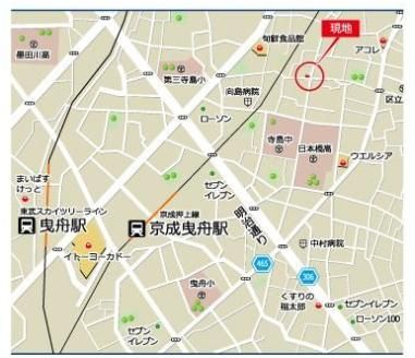 近くに施設あり