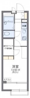 レオパレスバードⅡの間取り画像