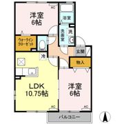 コート オンジェームの間取り画像