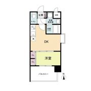 プライマル南森町の間取り画像