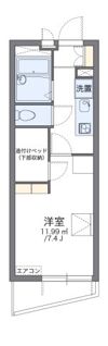 レオパレス石神の間取り画像