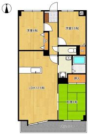 クレセール守恒の間取り画像