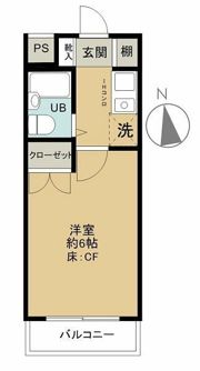 フェニックスマンション小金井の間取り画像