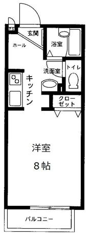 ベルフィーユ青葉台の間取り画像