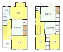 貸家 守口市高瀬町2丁目の間取り画像