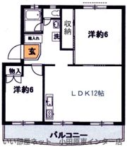 シャトルⅠの間取り画像