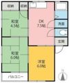 大川ハイツの間取り画像