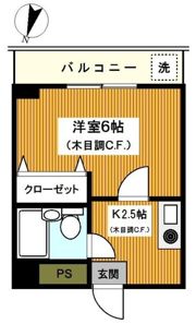 アーバンハイツグッドマンの間取り画像