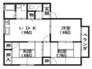 ファミールNISHIKAWAの間取り画像