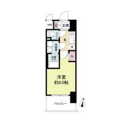 エスリードレジデンス梅田グランゲートの間取り画像