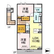 メゾン陣場の間取り画像