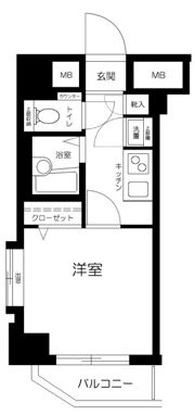 フェニックス初台の間取り画像