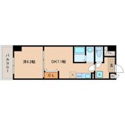 アスコット薬師堂駅前の間取り画像