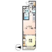 イーストガーデンの間取り画像