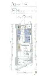 エステムプラザ横濱関内の間取り画像